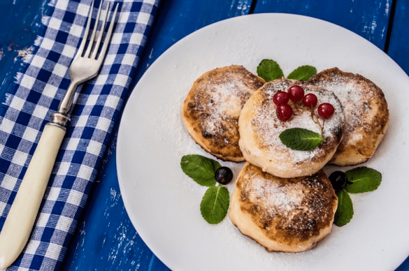 Cheesecakes nella padella in Ducan
